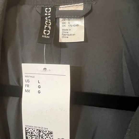 H&M Charcoal Gray Blazer - Picture 9 of 10